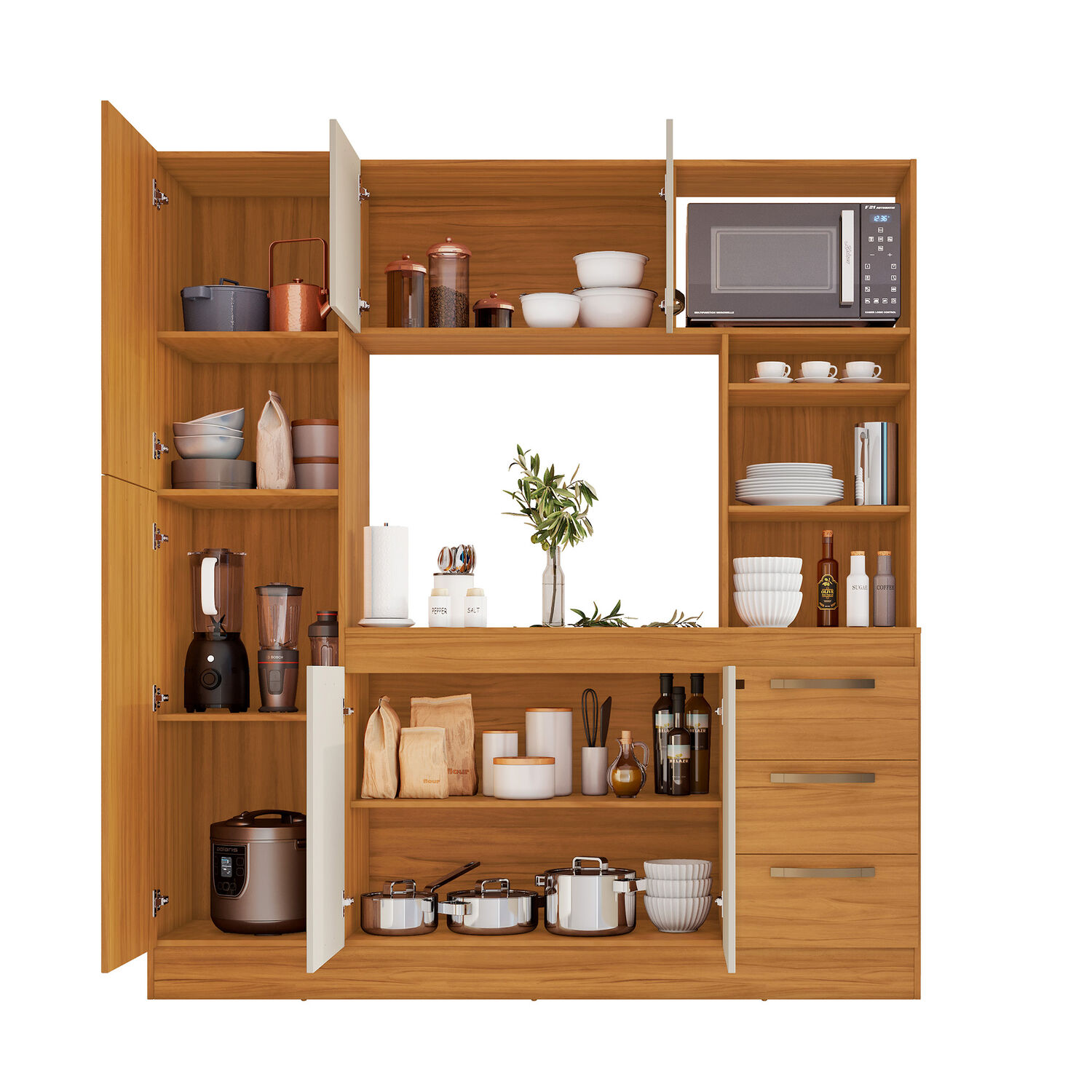 Mueble De Cocina Casaideal New Andalucia / 6 Puertas / 3 Cajones image number 4.0